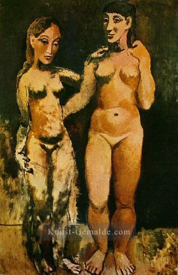 Deux femmes nues 2 1906s Abstrakter Akt Ölgemälde
